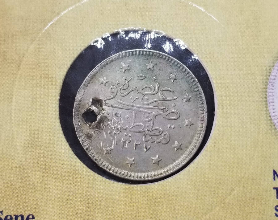 SULTAN MEHMET REŞAT HAN DÖNEMİ KOLEKSİYONLUK GÜMÜŞ 2 KURUŞ MECİDİYE