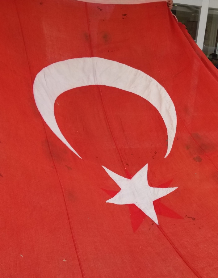 OSMANLI SON DÖNEM DEV BOYDA BAYRAK