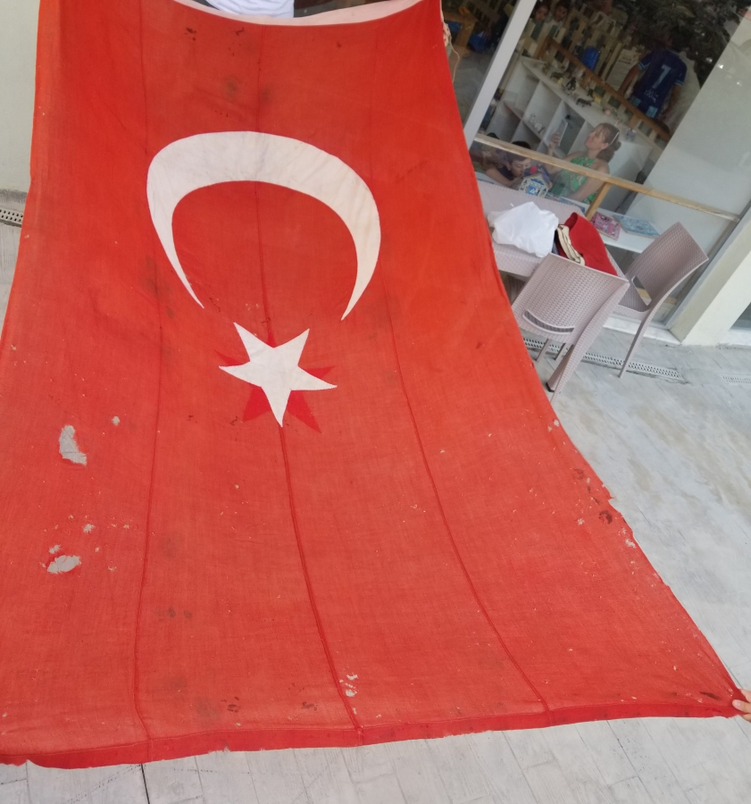 OSMANLI SON DÖNEM DEV BOYDA BAYRAK