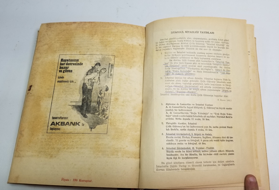 1966 TARİHLİ İSTANBUL ANSİKLOPEDİSİ