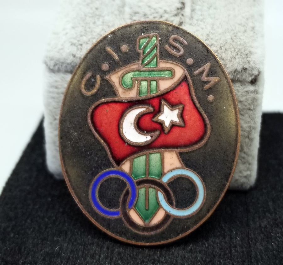 ULUSLARARASI ASKERİ SPORLAR KONFEDERASYONU MİNELİ ROZET