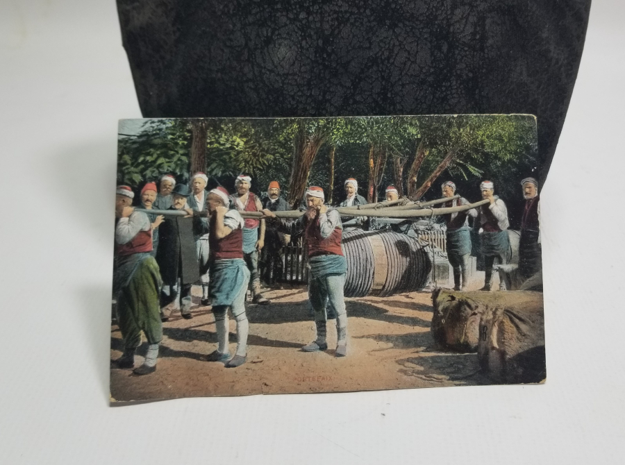 TULUMBACILAR KONULU OSMANLI DÖNEMİ KARTPOSTAL