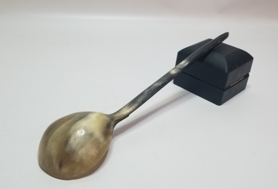 OSMANLI DÖNEMİ ÜZERİ MERCANLI TEKKE İŞİ HOŞAF KAŞIĞI