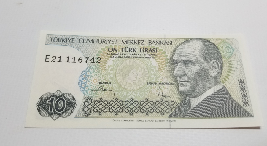 7. EMİSYON KOLEKSİYONLUK KAĞIT 10 PARA