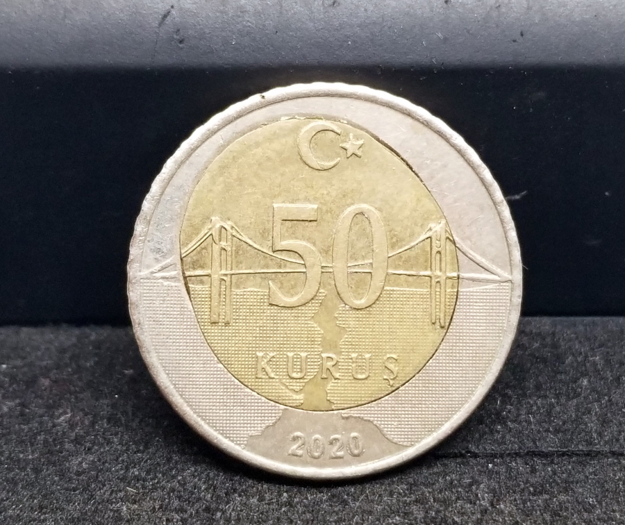 KOLEKSİYONLUK ERRORLU 50 KURUŞ