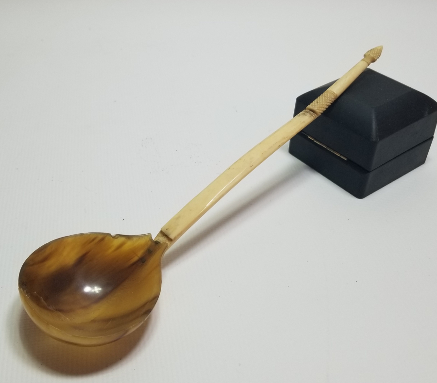 OSMANLI DÖNEMİ TEKKE İŞİ EL YAPIMI HOŞAF KAŞIĞI