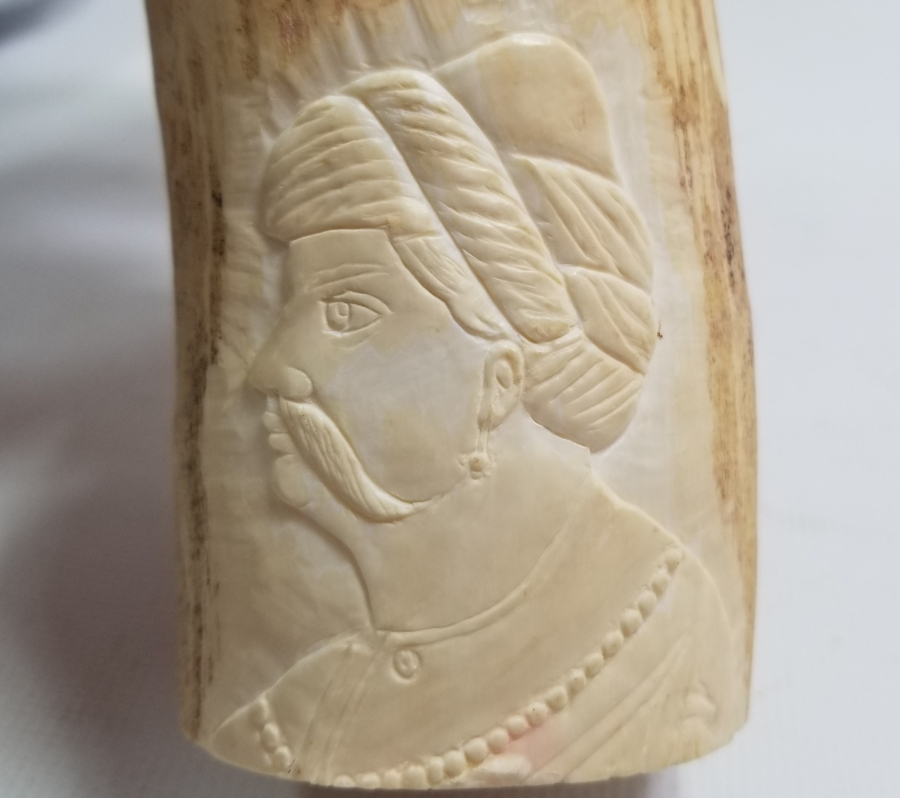 YAVUZ SULTAN SELİM GÖRSELLİ ÖZEL YAPIM FİLDİŞİ OBJE