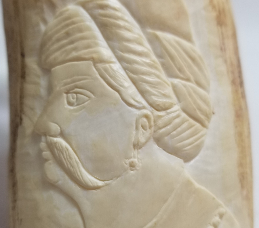 YAVUZ SULTAN SELİM GÖRSELLİ ÖZEL YAPIM FİLDİŞİ OBJE