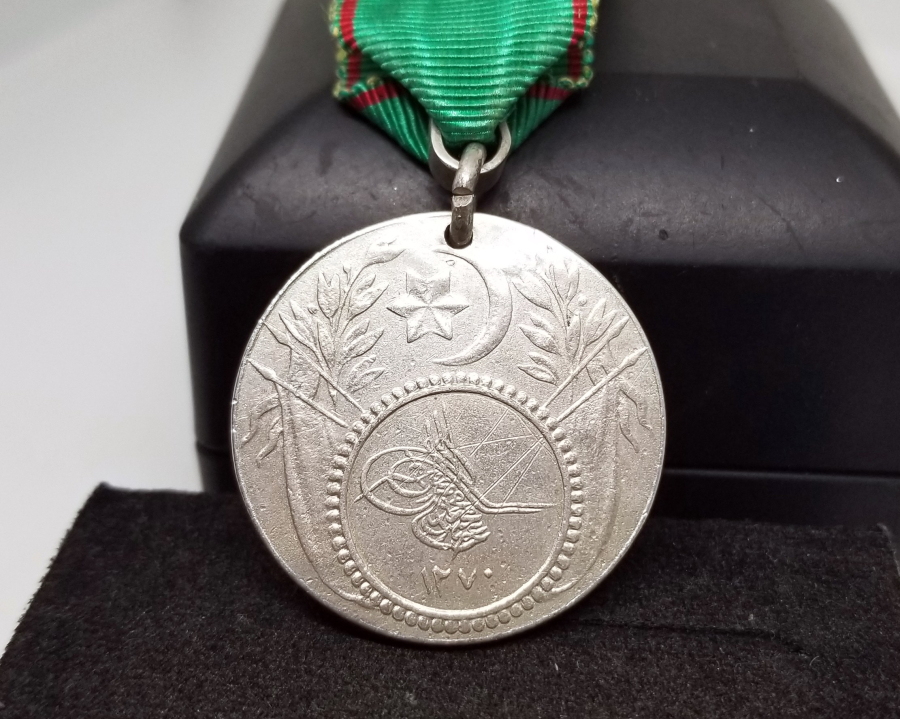 OSMANLI DÖNEMİ GÜMÜŞ İFTİHAR MADALYASI