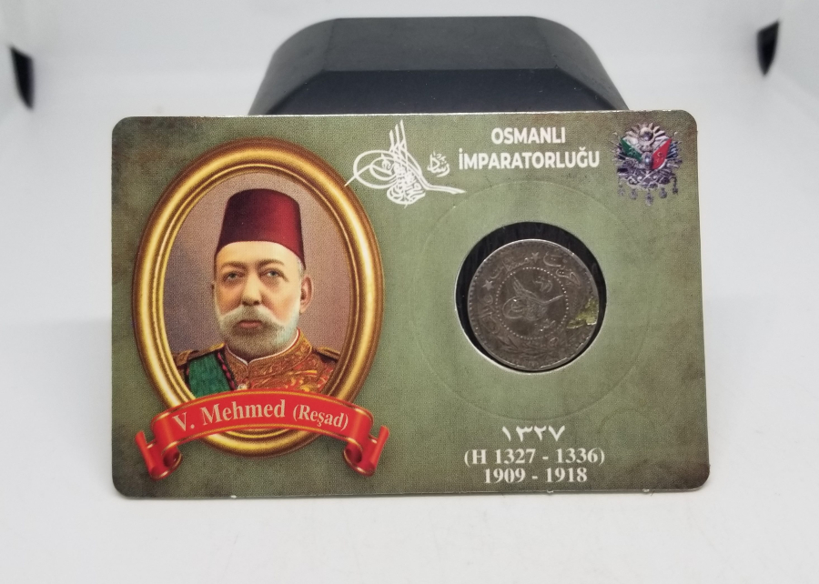 MEHMET REŞAD HAN DÖNEMİ KOLEKSİYONLUK NİKEL 10 PARA