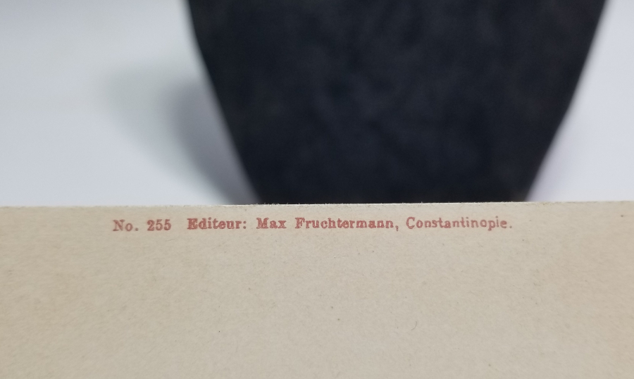SULTAN 3. SELİM GÖRSELLİ MAX FRUCHTERMANN EDİTÖRLÜĞÜNDE HAZIRLANMIŞ OSMANLI PADİŞAHLARI SERİSİNE AİT NADİR OSMANLI KARTPOSTAL