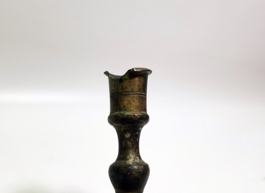 NADİR TİPTE OSMANLI DÖNEMİ TEKKE İŞİ EL MUMLUĞU
