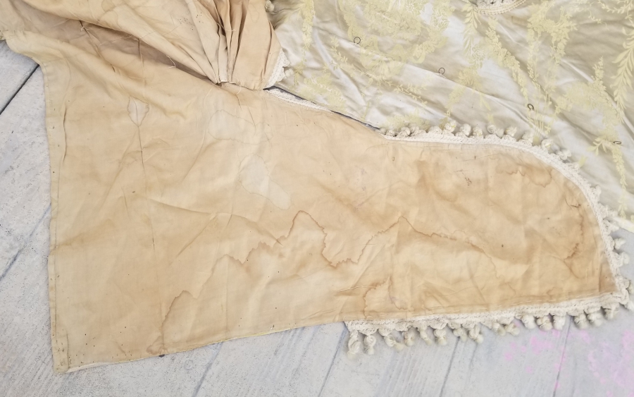 OSMANLI DÖNEMİ HEREKE İŞİ İPEK PERDE