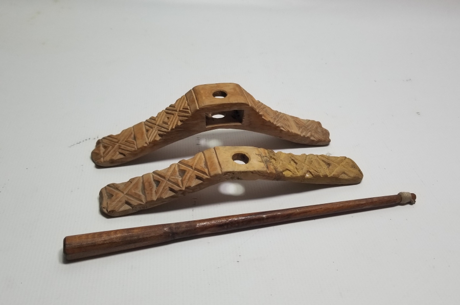 ÜZERİ İŞLEMELİ OSMANLI DÖNEMİ AHŞAP KİRMAN