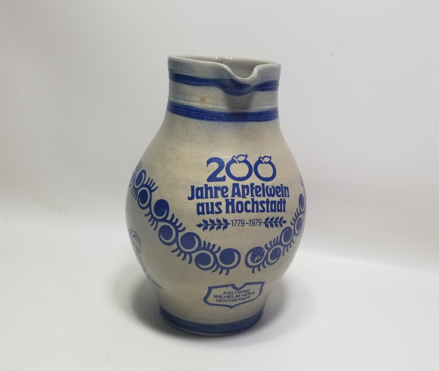 ANTİKA ALMAN TERRACOTA SÜRAHİ