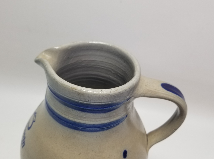 ANTİKA ALMAN TERRACOTA SÜRAHİ