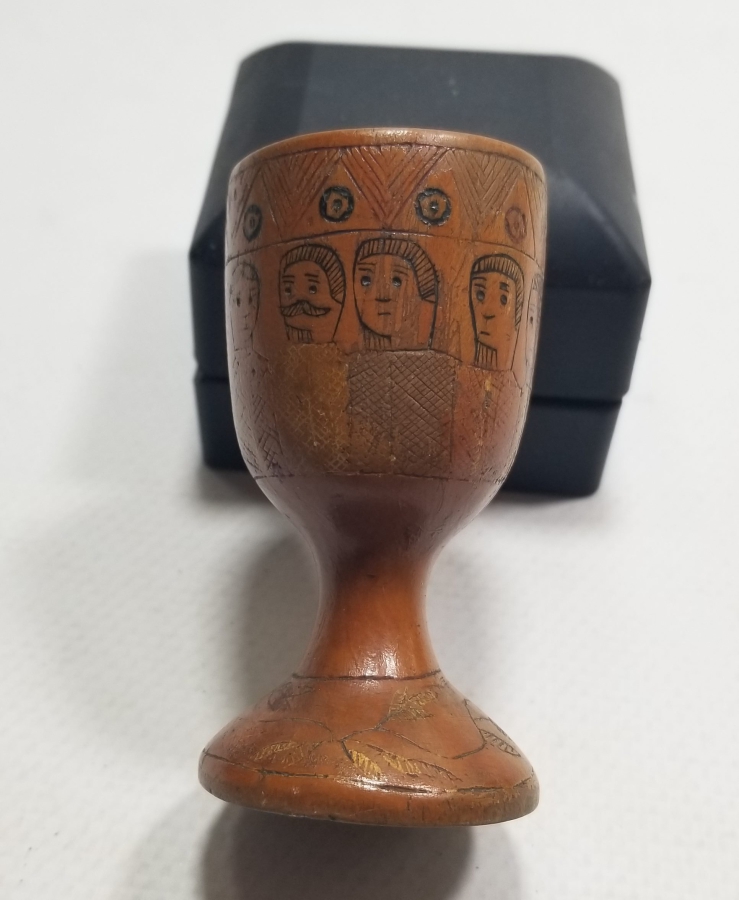 OSMANLI DÖNEMİ ŞİMŞİR AĞACI NADİR AHŞAP RUM KADEH