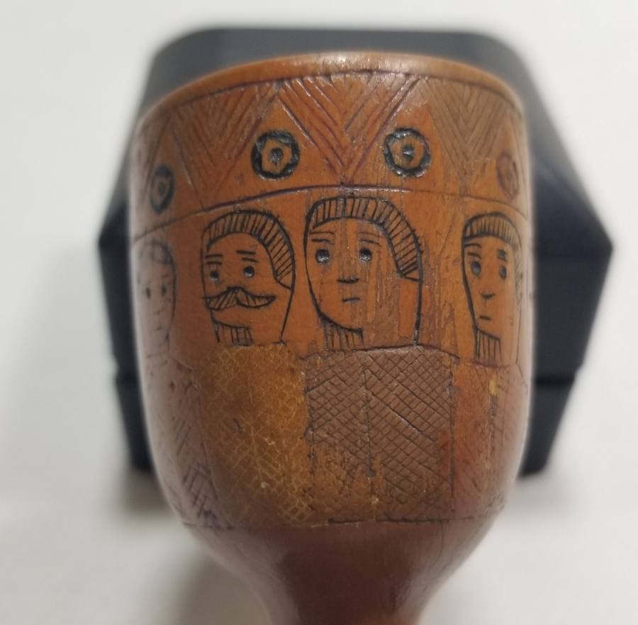 OSMANLI DÖNEMİ ŞİMŞİR AĞACI NADİR AHŞAP RUM KADEH