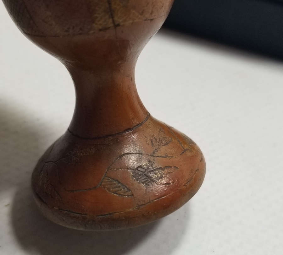 OSMANLI DÖNEMİ ŞİMŞİR AĞACI NADİR AHŞAP RUM KADEH