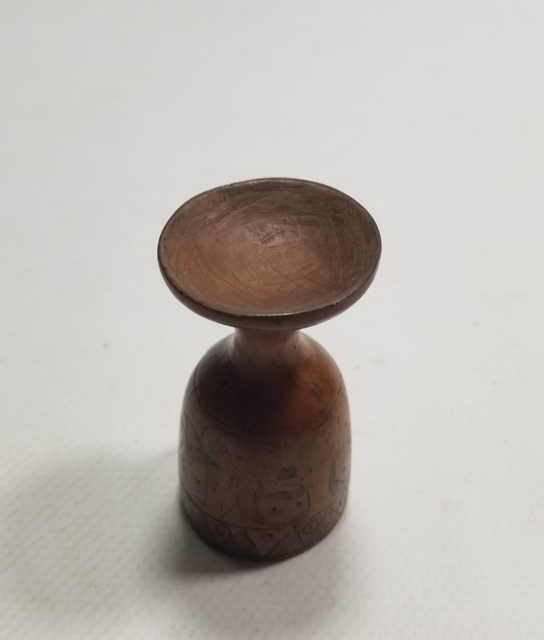 OSMANLI DÖNEMİ ŞİMŞİR AĞACI NADİR AHŞAP RUM KADEH
