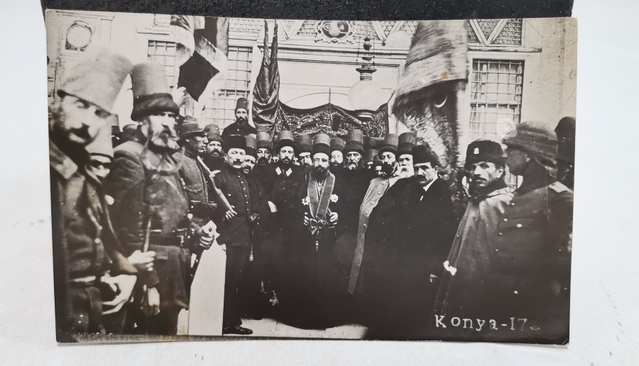 MEVLEVİ ALAYLARI GÖRSELLİ NADİR OSMANLI DÖNEMİ KARTPOSTAL