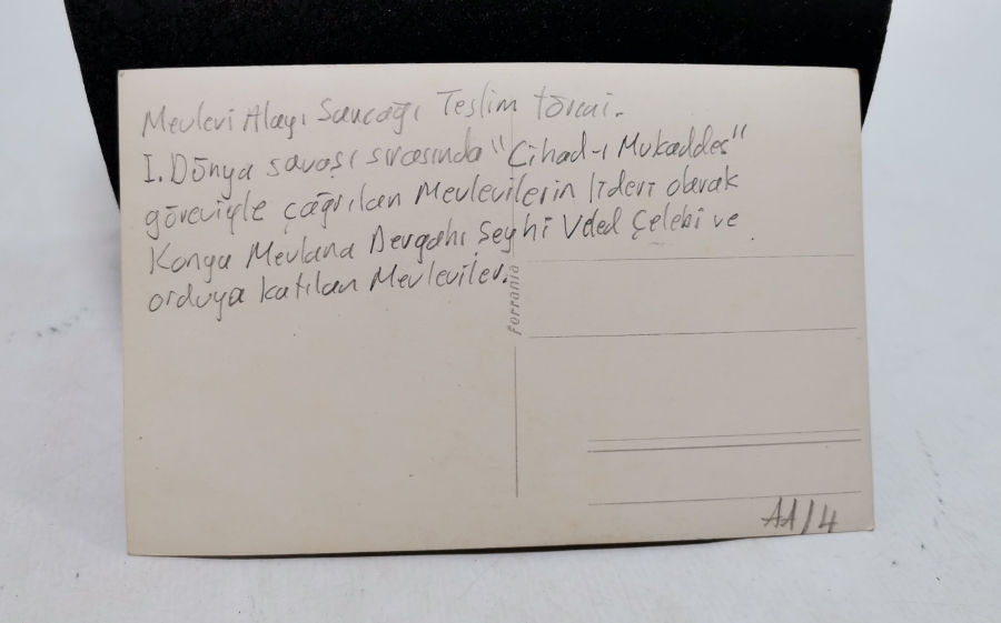 MEVLEVİ ALAYLARI GÖRSELLİ NADİR OSMANLI DÖNEMİ KARTPOSTAL