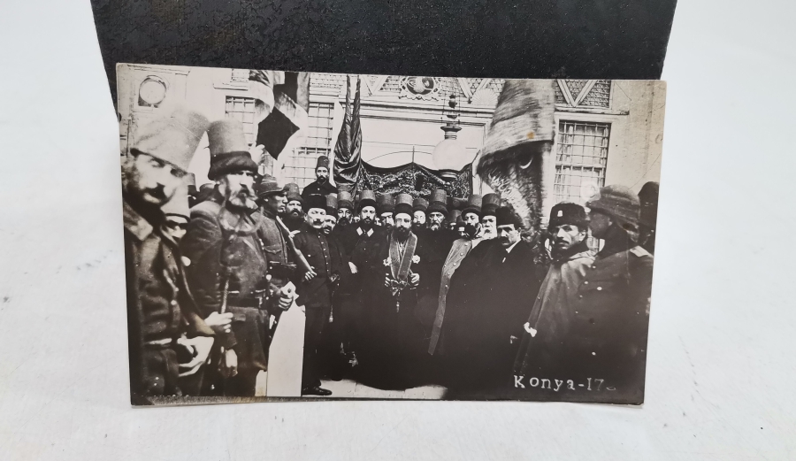MEVLEVİ ALAYLARI GÖRSELLİ NADİR OSMANLI DÖNEMİ KARTPOSTAL