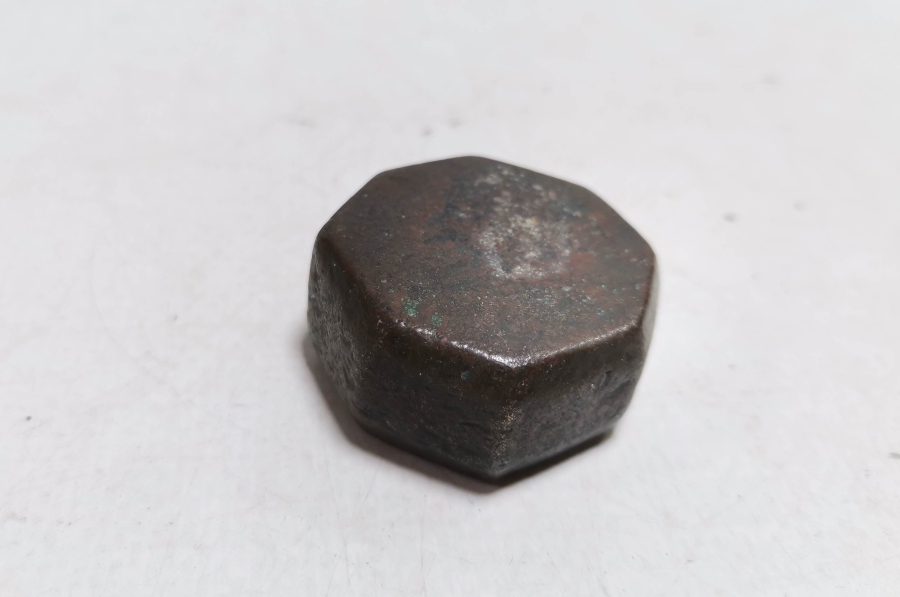 OSMANLI DÖNEMİ KÖŞELİ BRONZ DİRHEM