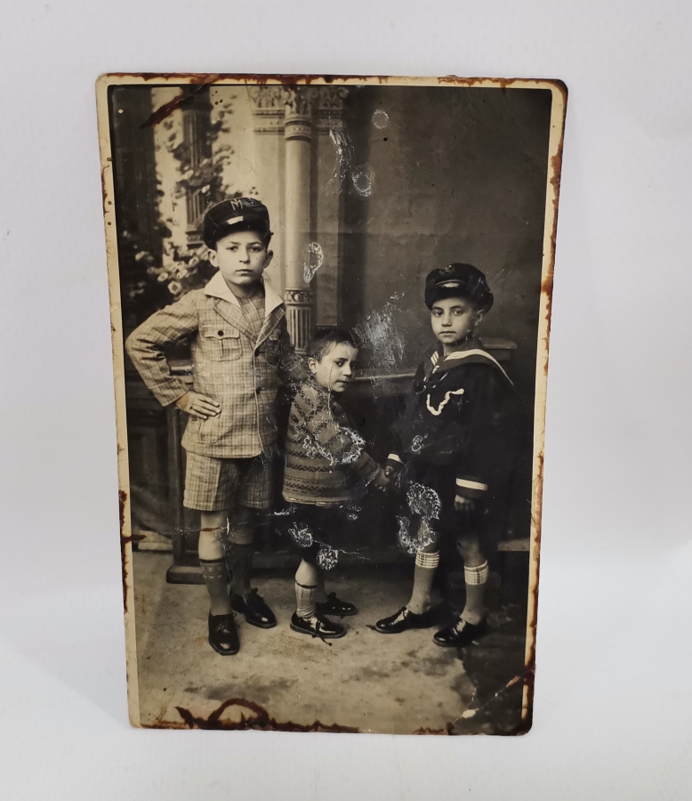 1.DÜNYA SAVAŞI DÖNEMİ FRANSIZ ASKER ÇOCUKLARI GÖRSELLİ FOTOĞRAF