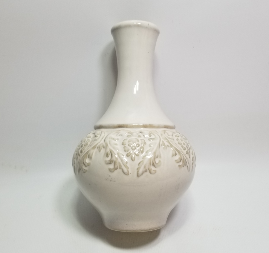OSMANLI DÖNEMİ KABARTMA İŞÇİLİKLİ NADİR FORMDA KÜTAHYA ZEMZEMLİK