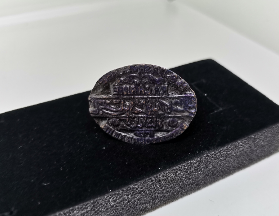 2 DİLDE YAZILI OSMANLI DÖNEMİ BRONZ MÜHÜR
