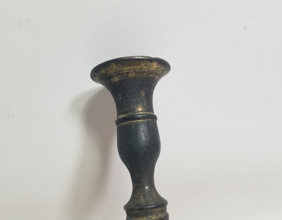 OSMANLI DÖNEMİ TOMBAK İŞÇİLİKLİ NADİR ŞAMDAN - MUMLUK