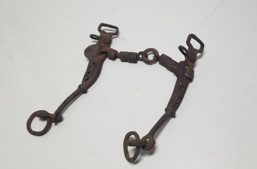 OSMANLI DÖNEMİ NADİR YENİÇERİ DEMİR SANATI AT GEMİ