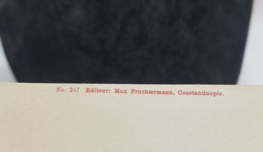 I. MURAD HAN GÖRSELLİ MAX FRUCHTERMANN EDİTÖRLÜĞÜNDE HAZIRLANMIŞ OSMANLI PADİŞAHLARI SERİSİNE AİT NADİR OSMANLI KARTPOSTAL