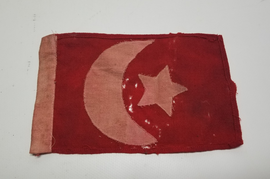 OSMANLI DÖNEMİ ÇOK NADİR GÖĞÜS BAYRAĞI