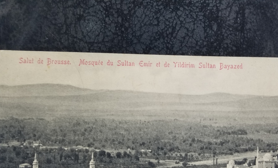 OSMANLI DÖNEMİ NADİR BURSA KARTPOSTAL