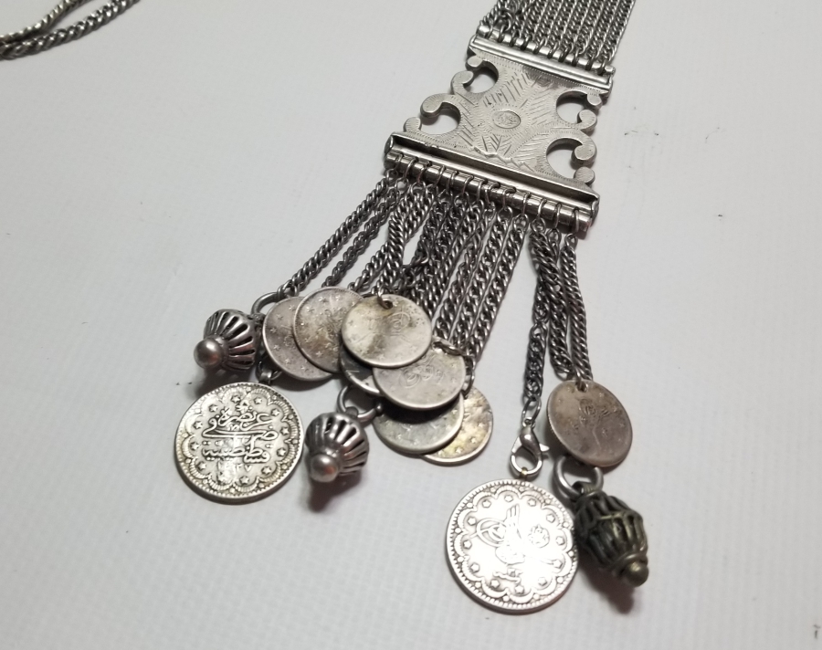 OSMANLI DÖNEMİ TUĞRALI GÜMÜŞ CEP SAATİ KÖSTEĞİ