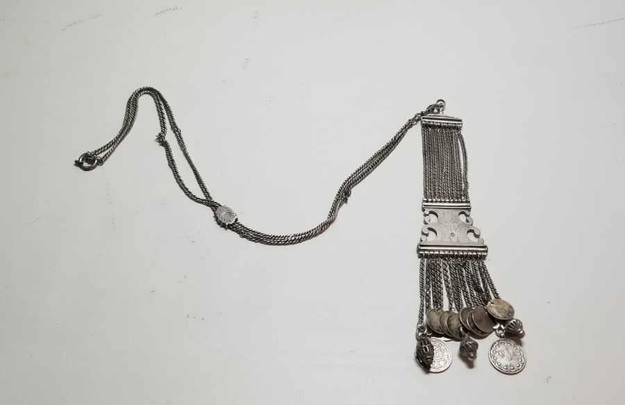 OSMANLI DÖNEMİ TUĞRALI GÜMÜŞ CEP SAATİ KÖSTEĞİ