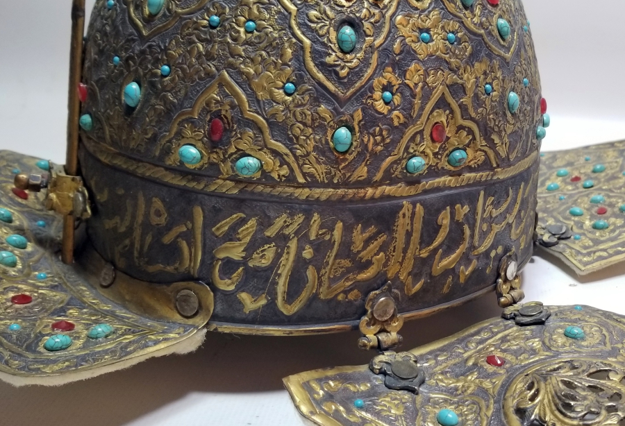KAPALIÇARŞI İŞİ ÖZEL YAPIM YAKIN DÖNEM KOLEKSİYONLUK MİĞFER