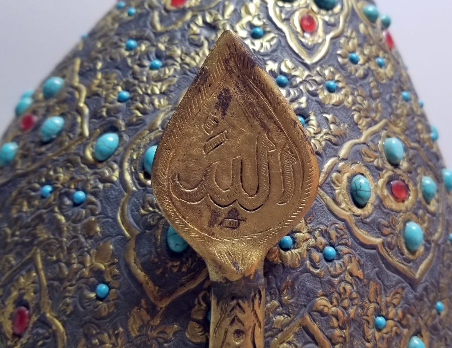 KAPALIÇARŞI İŞİ ÖZEL YAPIM YAKIN DÖNEM KOLEKSİYONLUK MİĞFER