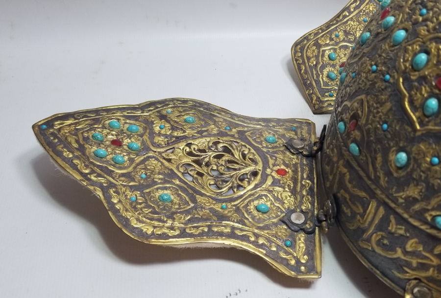 KAPALIÇARŞI İŞİ ÖZEL YAPIM YAKIN DÖNEM KOLEKSİYONLUK MİĞFER