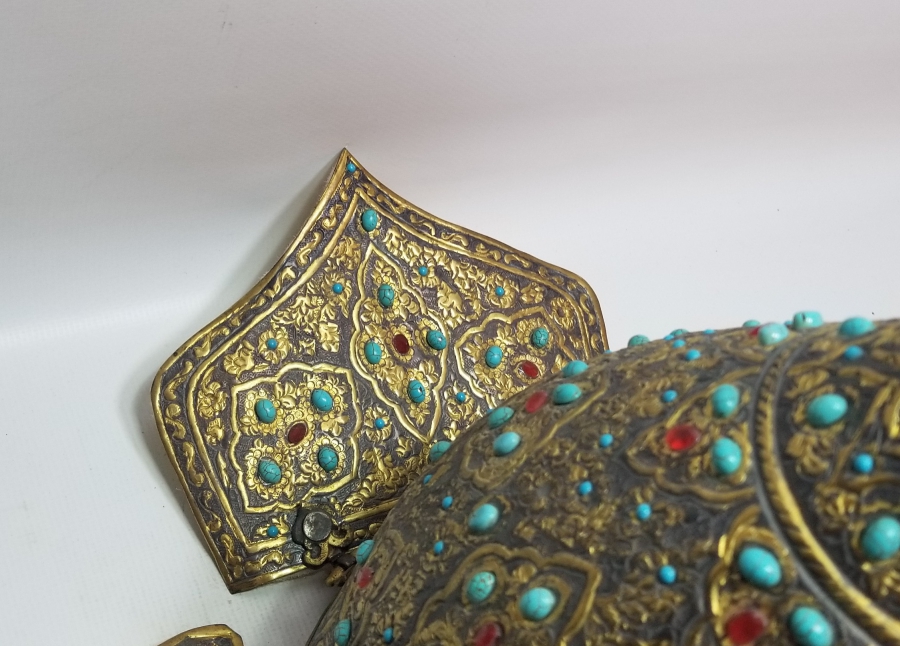 KAPALIÇARŞI İŞİ ÖZEL YAPIM YAKIN DÖNEM KOLEKSİYONLUK MİĞFER