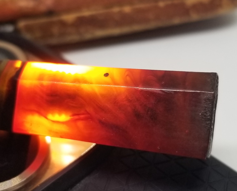OSMANLI DÖNEMİ SIKMA KEHRİBAR SİGARA AĞIZLIĞI