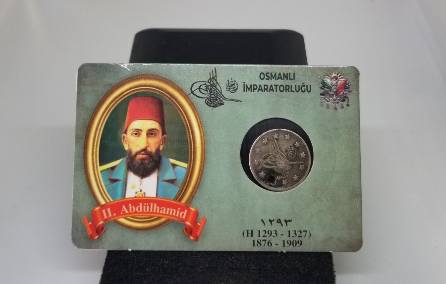 SULTAN ABDÜLHAMİD DÖNEMİ GÜMÜŞ 2 KURUŞ MECİDİYE