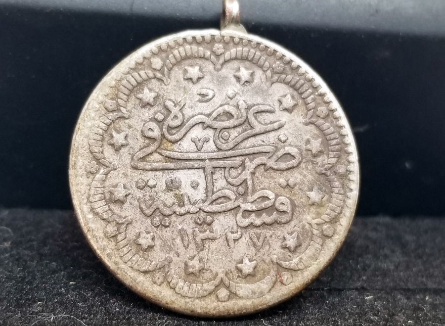 SULTAN MEHMET REŞAT HAN DÖNEMİ GÜMÜŞ 5 KURUŞ MECİDİYE