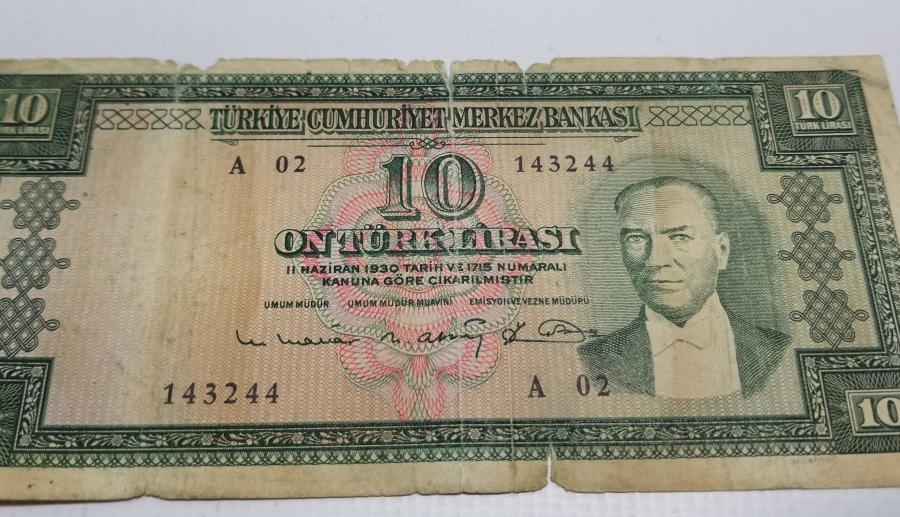 5. EMİSYON 4. TERTİP -10 TÜRK LİRASI-