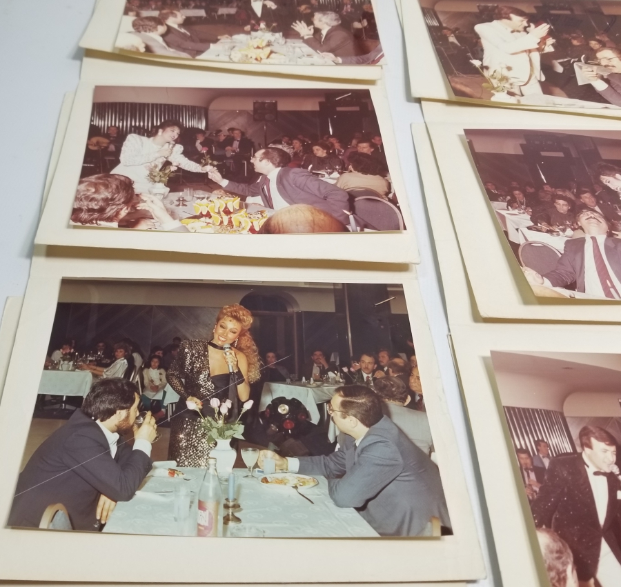 ANKARA BÜYÜK SÜRMELİ OTELİ ORİJİNAL ALBÜMÜNDE NÜKHET DURU VE EROL EVGİN KONSER FOTOĞRAFLARI