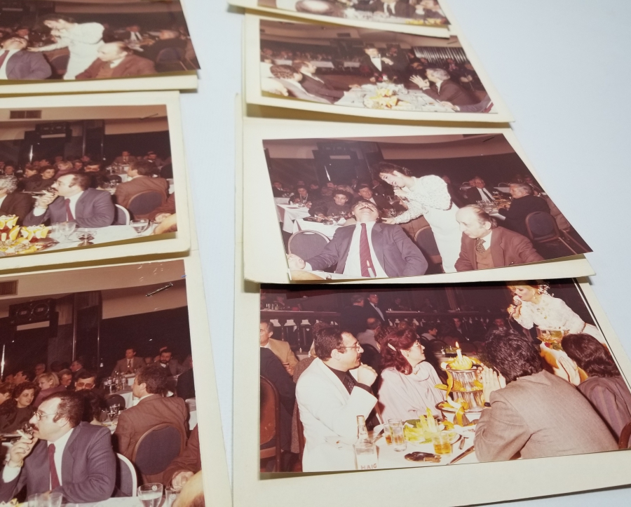 ANKARA BÜYÜK SÜRMELİ OTELİ ORİJİNAL ALBÜMÜNDE NÜKHET DURU VE EROL EVGİN KONSER FOTOĞRAFLARI