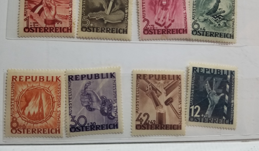 1946 YILI ANTİ NAZİ PUL SETİ