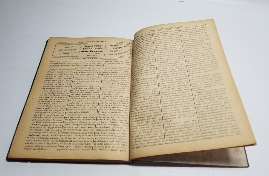1940 TARİHLİ TÜRK-İSLAM ANSİKLOPEDİSİ